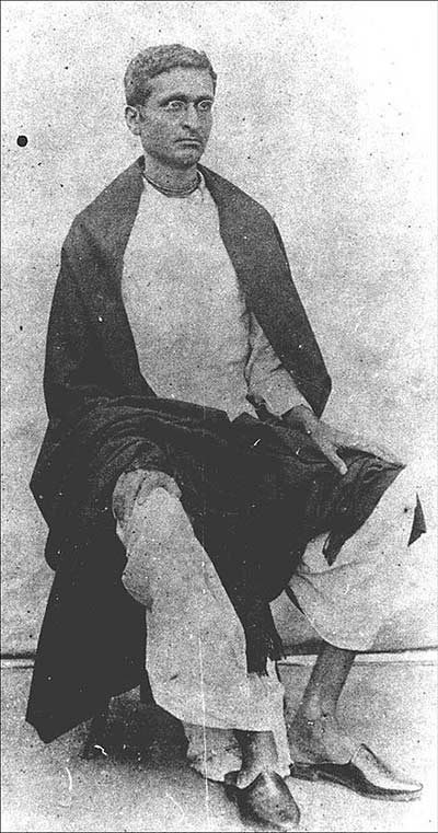 Шрила Бхактисиддханта Сарасвати Тхакур в молодости (зима 1898 г.)
