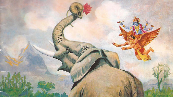 Гаджентра. Вишну. Гаруда. История слона Гаджендры